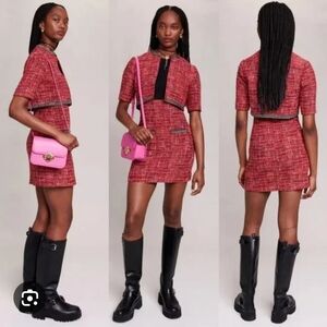 Maje Dress Top Combo